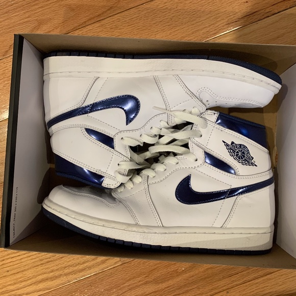 jordan 1 retro metallic navy